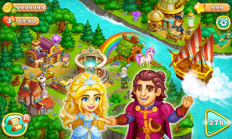 Screenshot 4: Match3 Magic: Prince unicorn l