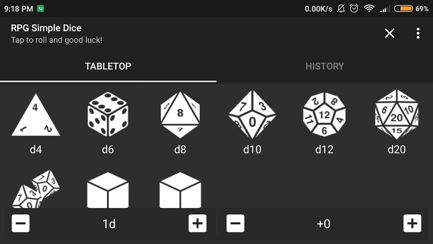 Screenshot 5: RPG Simple Dice