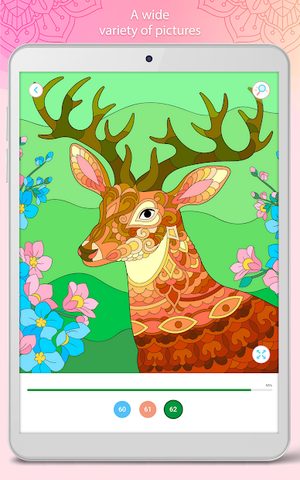 Screenshot 17: Color by Number – Mandala Book