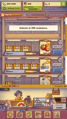 Screenshot 3: Idle Shop Manager