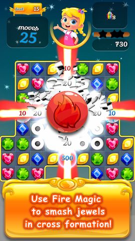 Screenshot 2: New Jewel Pop Story: Puzzle World