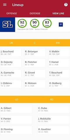 Screenshot 2: Hockey Legacy Manager 20 - Be a General Manager