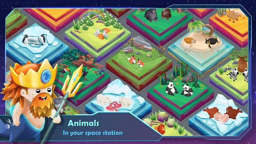 Screenshot 5: SciFarm - Farming Game in the space, City-building