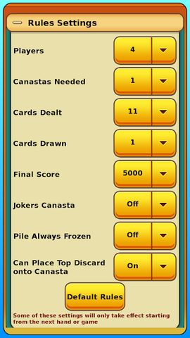 Screenshot 5: Canasta