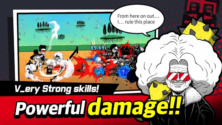 Screenshot 1: Hellper: Idle RPG clicker AFK