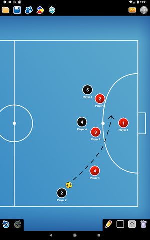 Screenshot 11: Coach Tactic Board: Futsal
