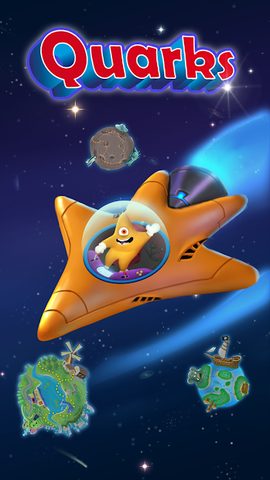 Screenshot 1: Quarks Galaxy