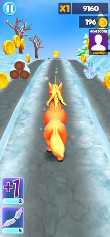 Screenshot 3: Unicorn Runner 2020- Pony Run 4+