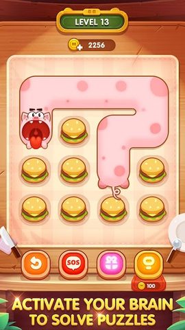 Screenshot 6: Foodie - Fill One Line Puzzle