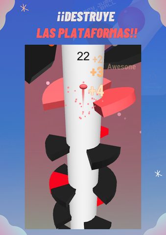 Screenshot 8: Jumpy Jumbo Helix Ball | Drop And Destroy