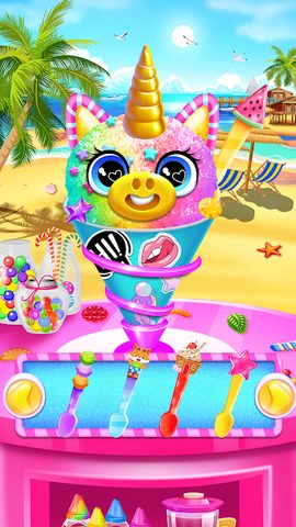 Screenshot 4: Rainbow Frozen Snowcone Maker