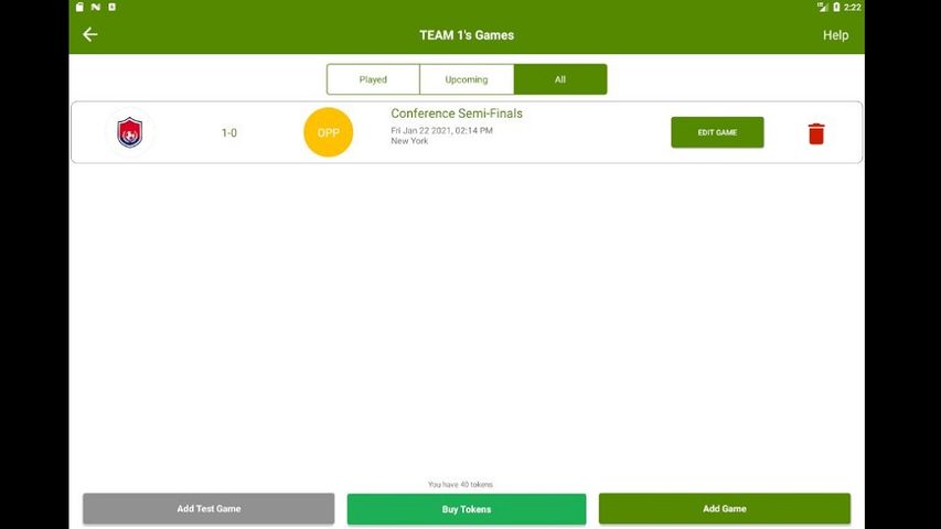Screenshot 24: iTrackSoccer Stats