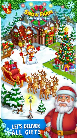 Screenshot 10: Farm Snow - Santa family story
