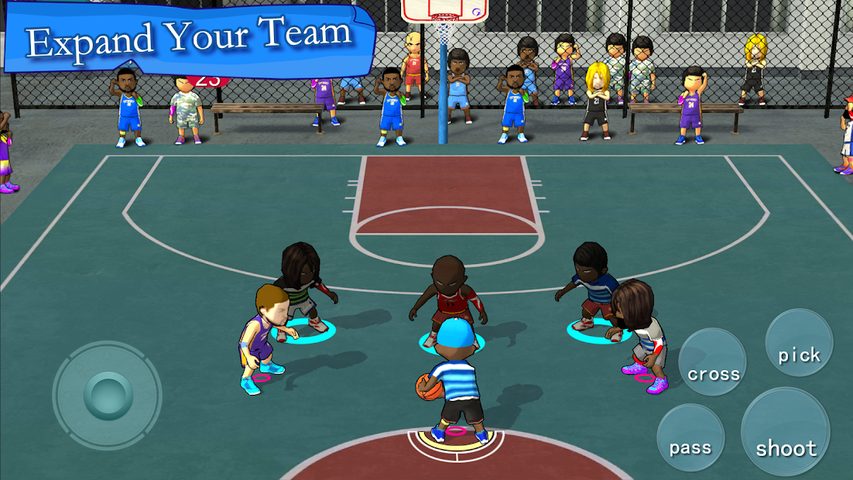 Screenshot 1: Street Basketball Association