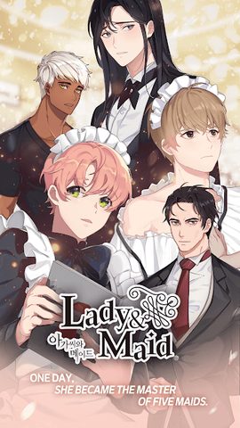 Screenshot 1: Lady and Maid-Visual Novel for Women