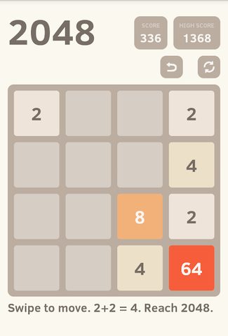Screenshot 2: 2048 (Ads Free)