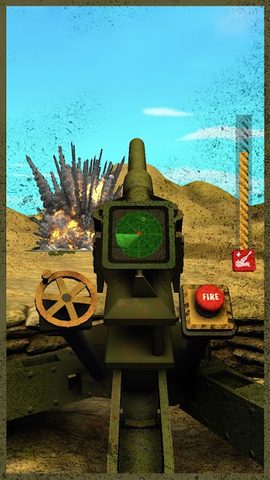 Screenshot 1: Mortar Clash 3D: Battle, Army, War Games