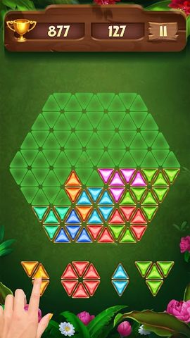 Screenshot 1: Block Puzzle Gardens