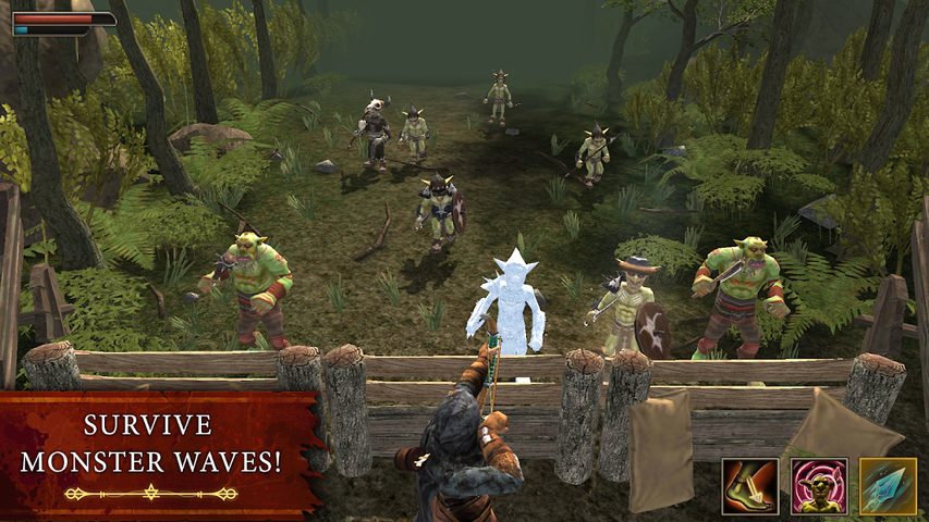 Screenshot 1: Survival Defender