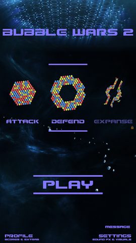 Screenshot 1: Bubble Wars 2