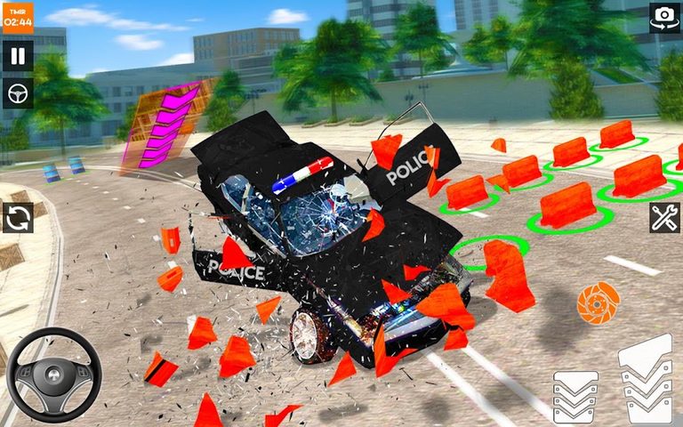 Screenshot 20: Police Car Game:Car Crash 3d