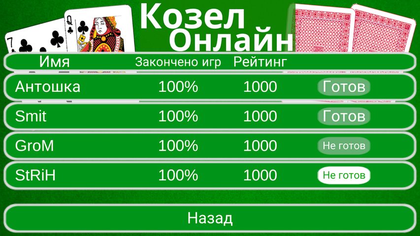 Screenshot 2: Козел Онлайн