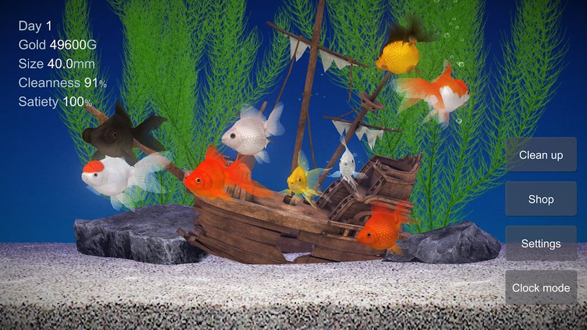 Screenshot 10: Goldfish 3D Relaxing Aquarium
