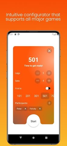 Screenshot 3: Dart Scores