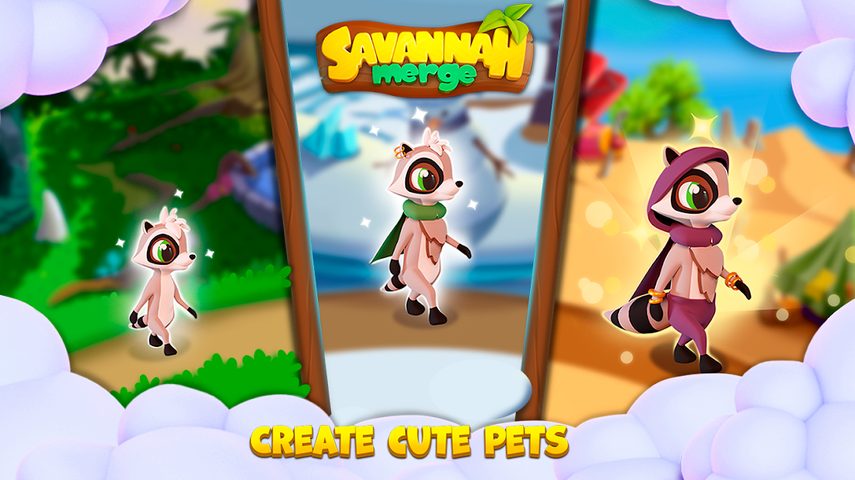 Screenshot 20: Savannah Merge! Safari animals