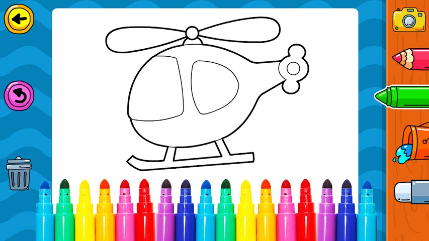 Screenshot 17: Vehicles Coloring for Kids: Trucks & Cars Game