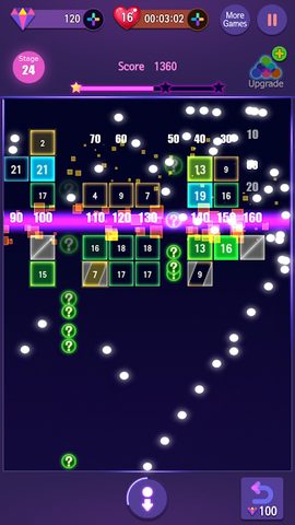 Screenshot 23: Neon Bricks Master