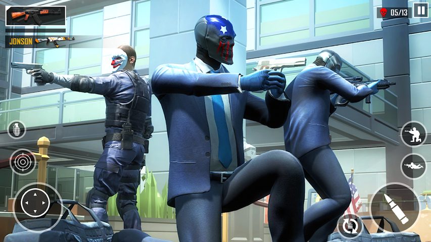 Screenshot 5: Real Gangster Bank Robbery Games: Open World Games