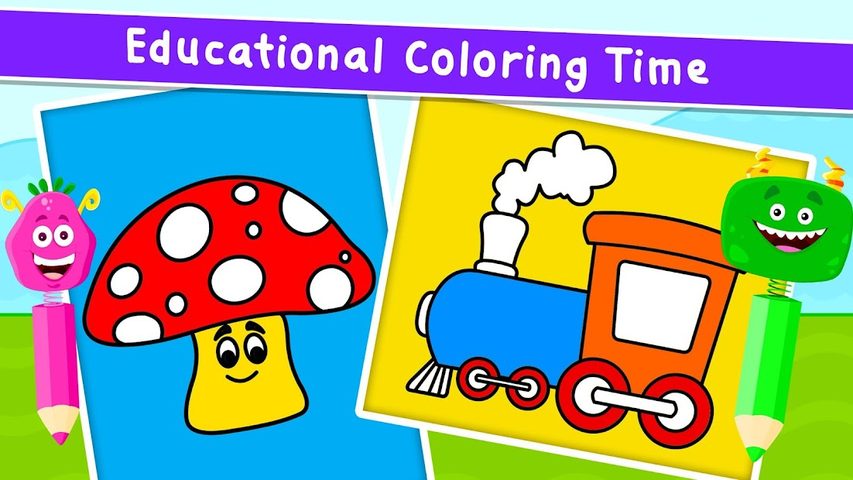 Screenshot 3: Coloring Games for Kids - Drawing & Color Book