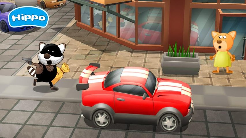 Screenshot 1: Professions for kids: Driver 3D