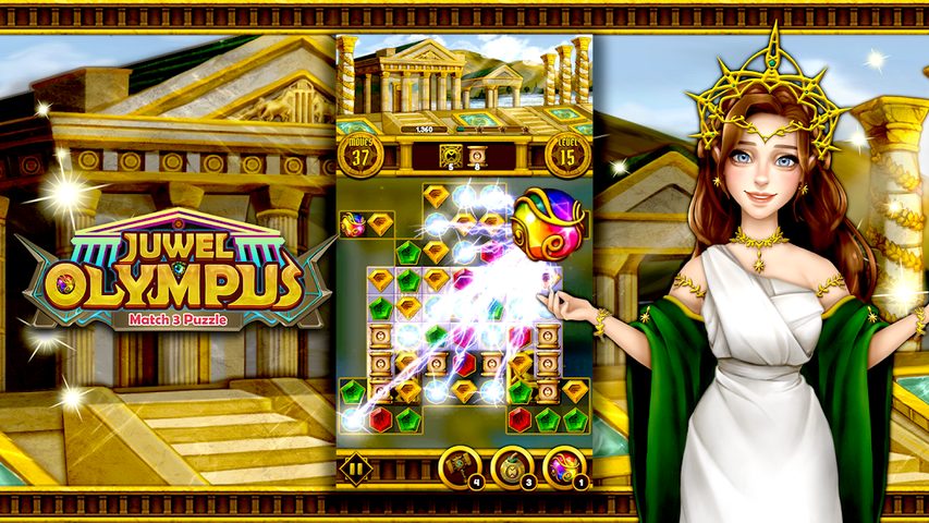 Screenshot 16: Jewel Olympus: Match 3 Puzzle
