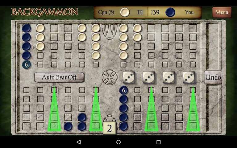 Screenshot 11: Backgammon