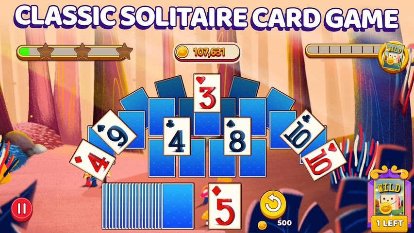 Screenshot 1: Solitaire TriPeaks - Play Free Card - Solitairians