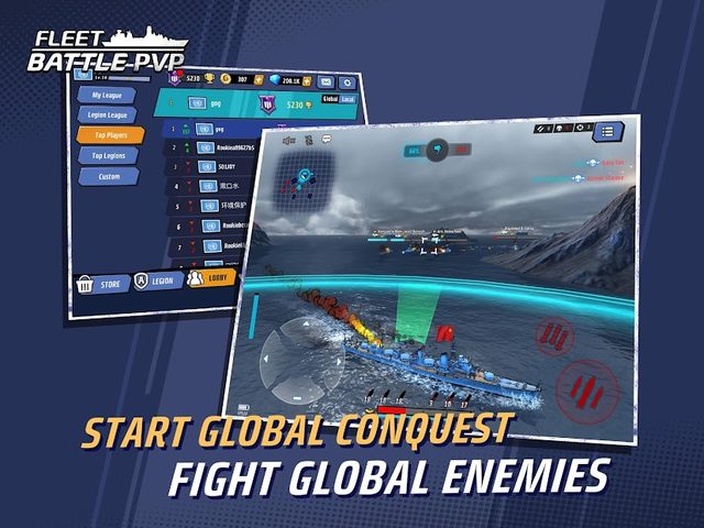 Screenshot 8: Fleet Battle PvP