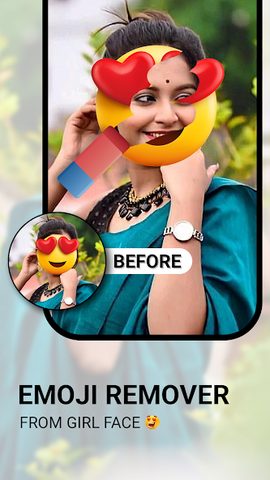 Screenshot 3: Emoji Remover from Photo Real