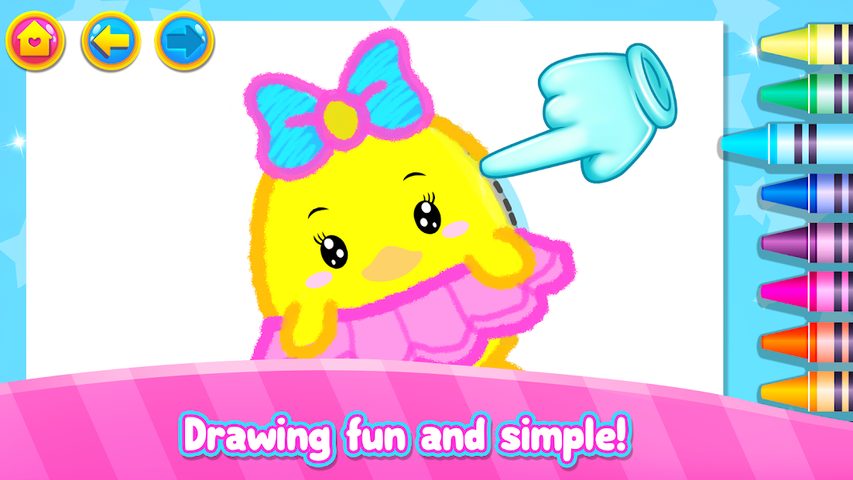 Screenshot 9: Rainbow Glitter Drawing Book