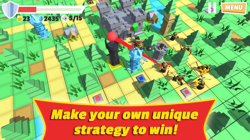 Screenshot 1: War Tower : Defend or Die!