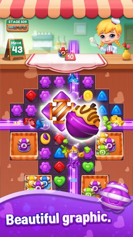 Screenshot 4: Sweet Candy Pop Match 3 Puzzle