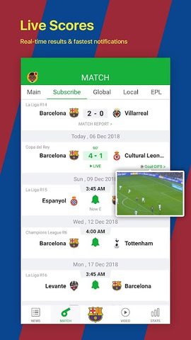 Screenshot 3: All Football - Barcelona News & Live Scores
