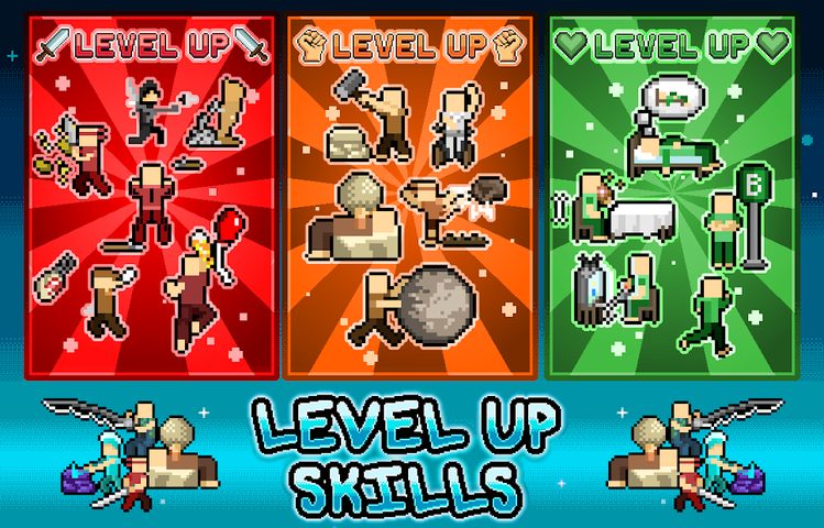 Screenshot 1: Idle Skilling - Afterlife