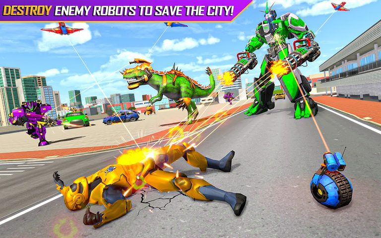 Screenshot 13: Dino Robot Games: Flying Robot