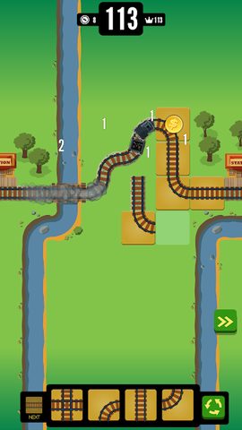 Screenshot 1: Gold Train FRVR - Best Railroa