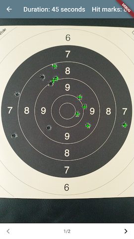 Screenshot 11: Shooting range hit marker