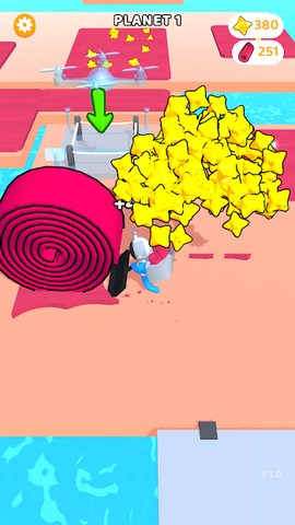 Screenshot 2: Spiral Craft 3D