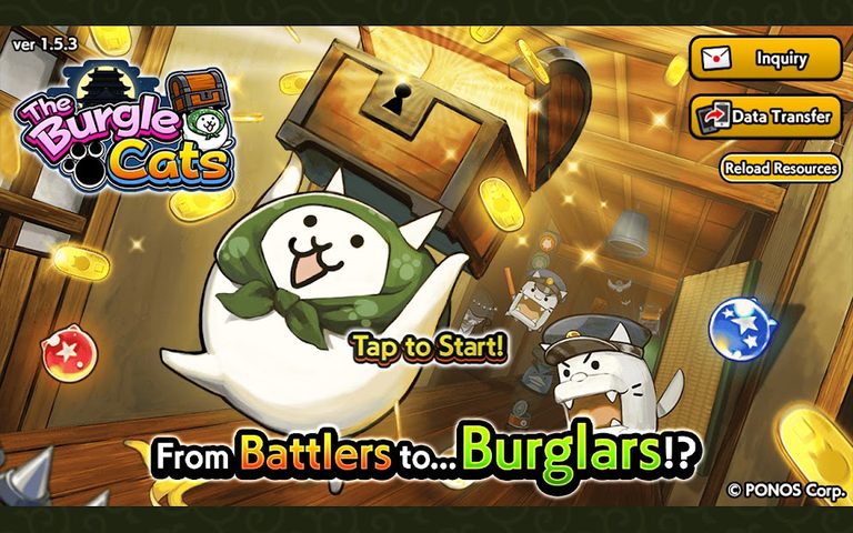 Screenshot 1: The Burgle Cats