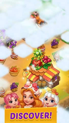 Screenshot 3: Tastyland-merge&puzzle cooking